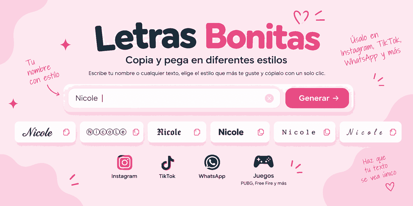 Letras Bonitas